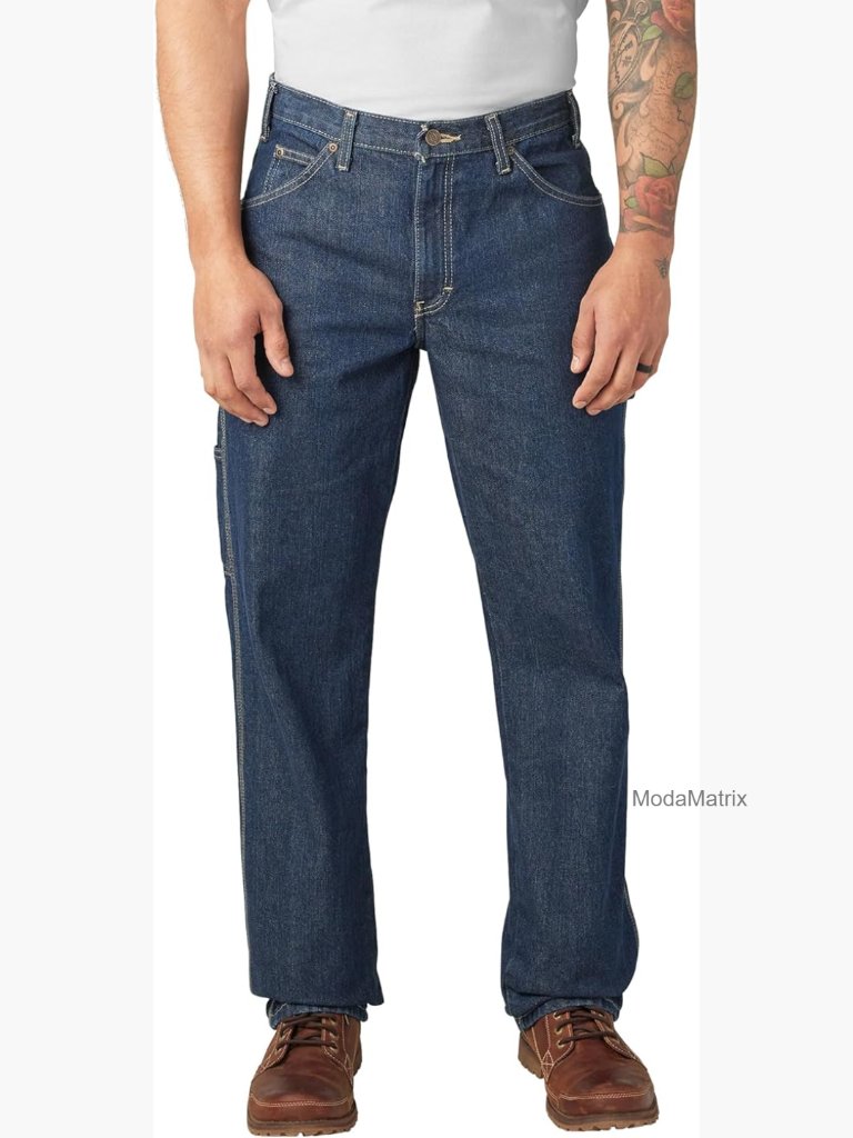 Relaxed Fit Carpenter Jean Size 34x34 Cotton Work Pants